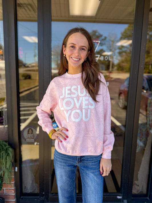Jesus Loves You Sweatshirt