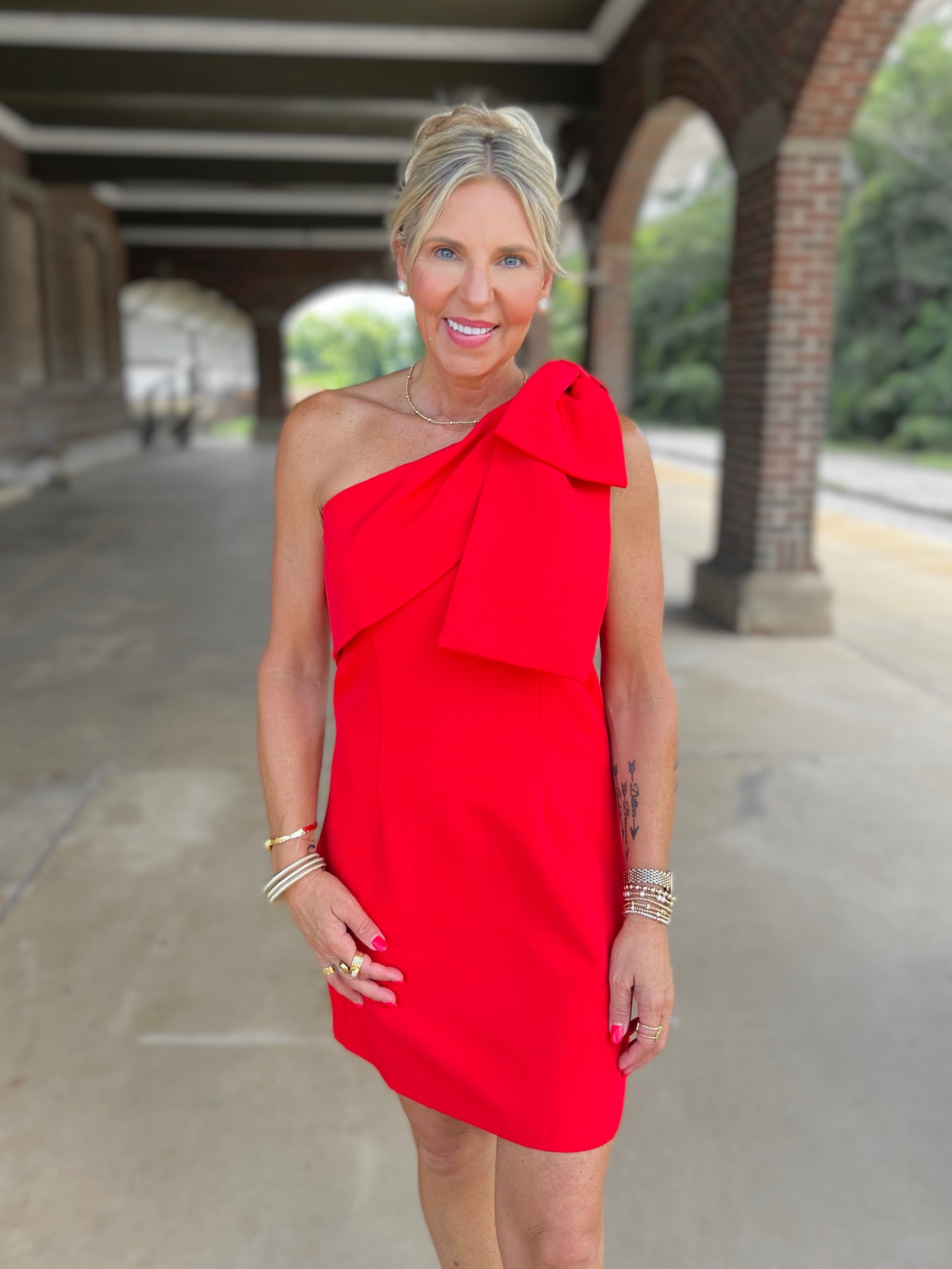 Tessa Bow Dress