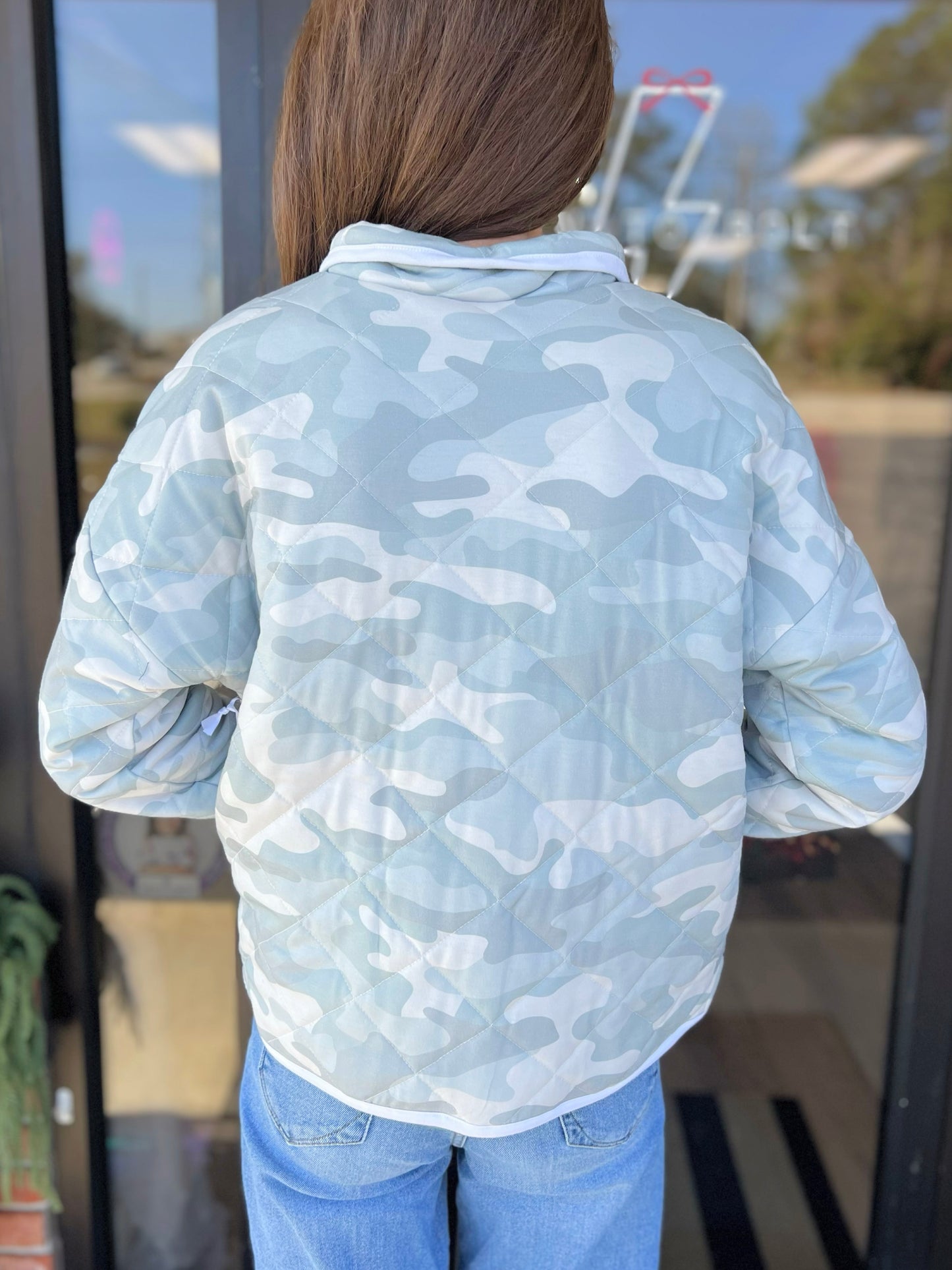 Muted Camo Quilted Jacket