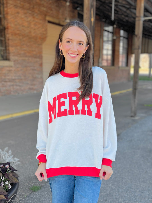 Merry Cloudy Knit Top