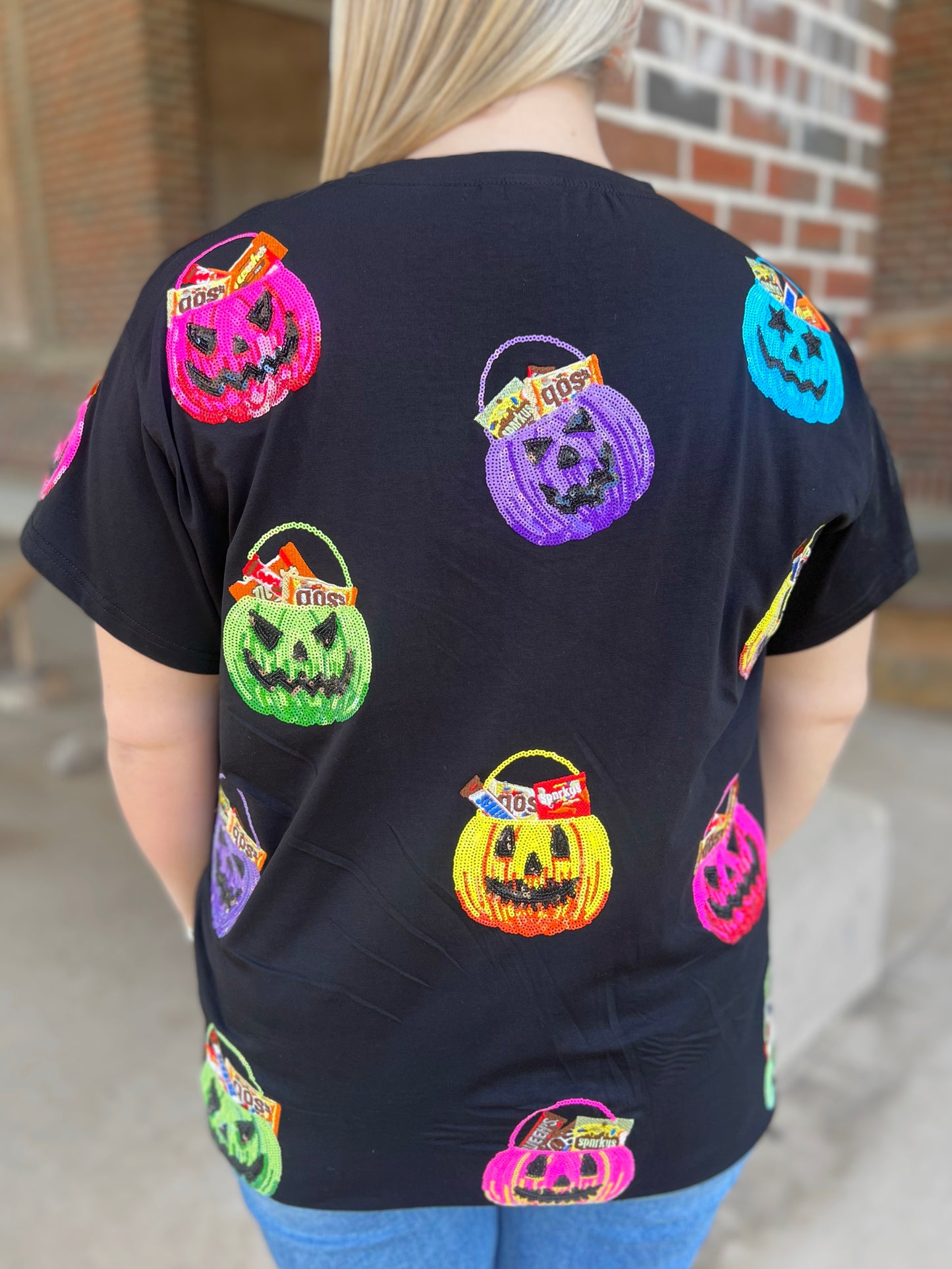 QOS Halloween Baskets Tee