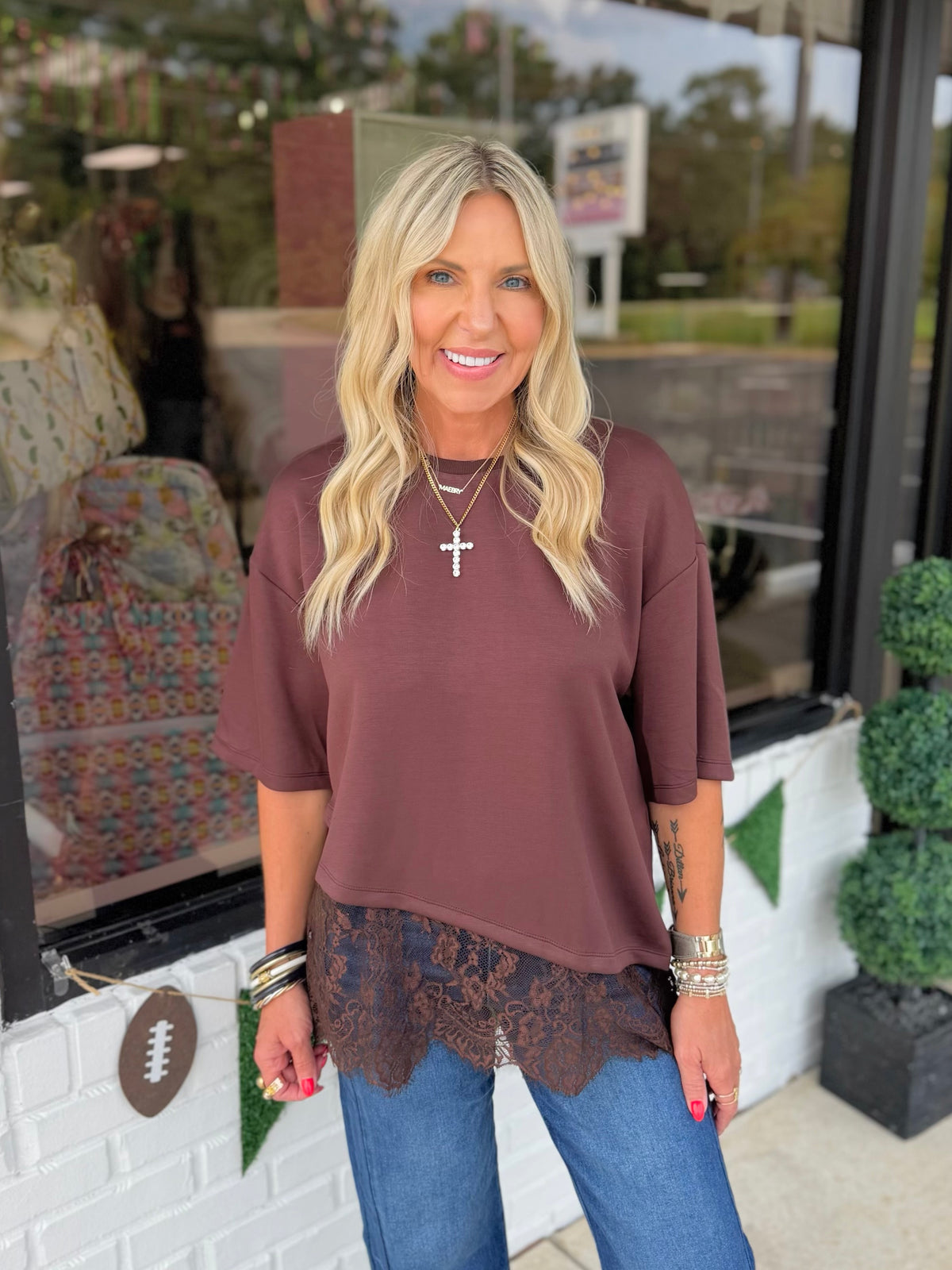 Ella Lace Top