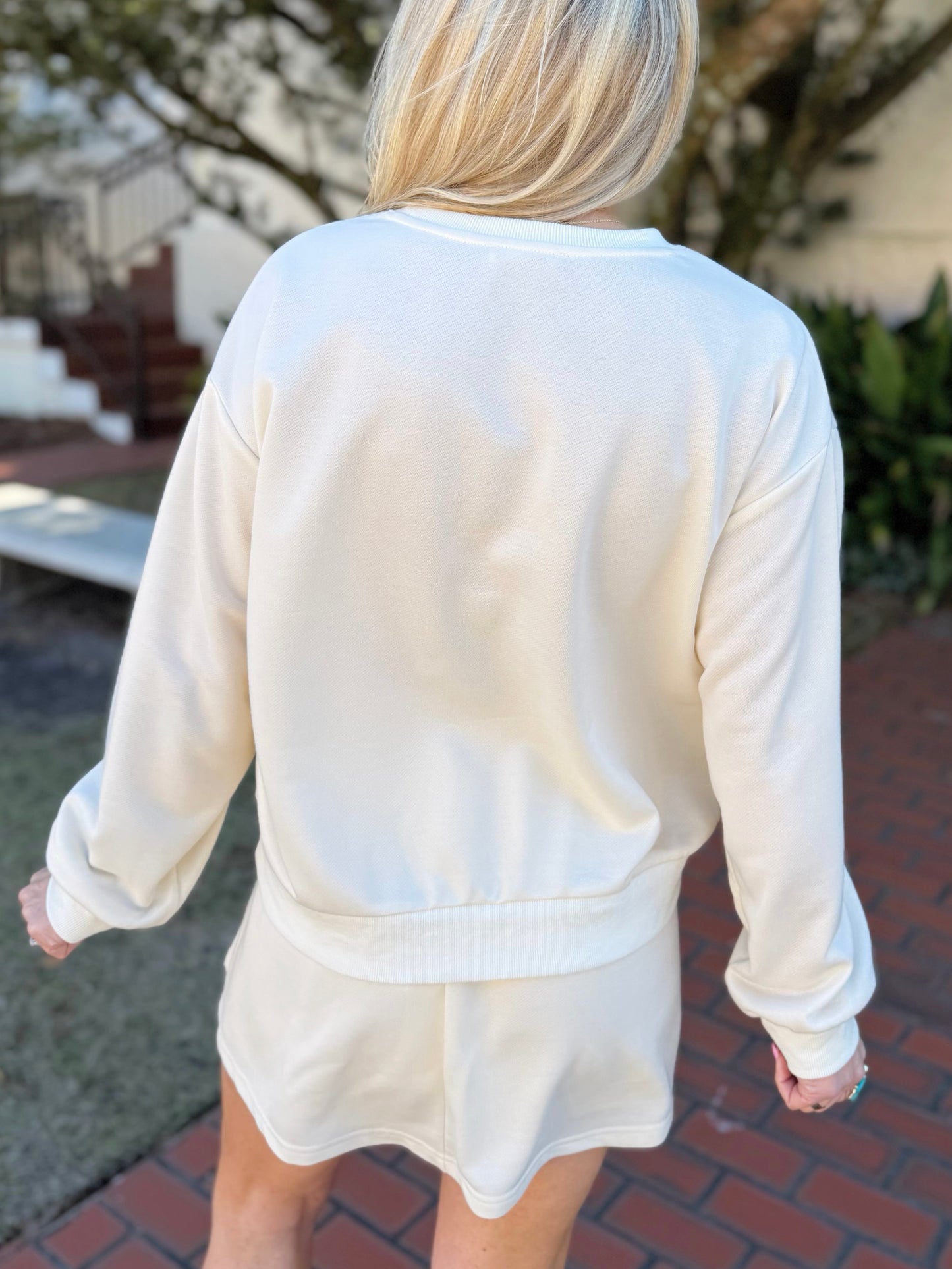 Sweatshirt & Skort Set