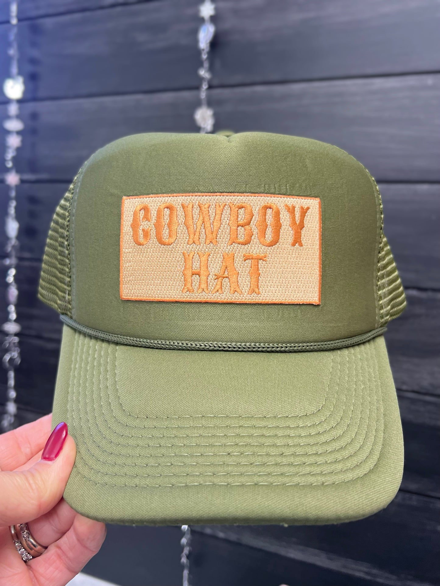 Cowboy Hat Trucker Hat