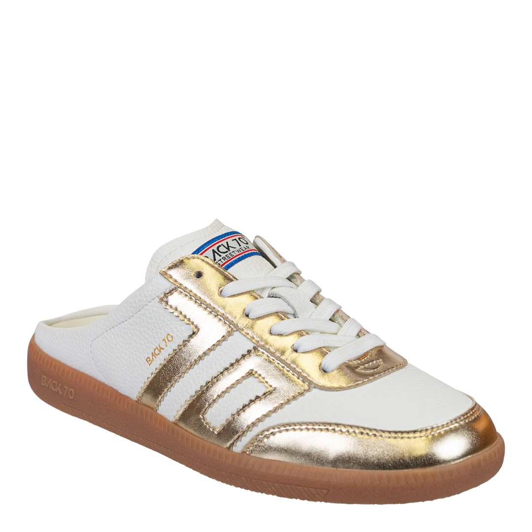 Back 70 Streetwear Easter Sneaker in Metallic Gold