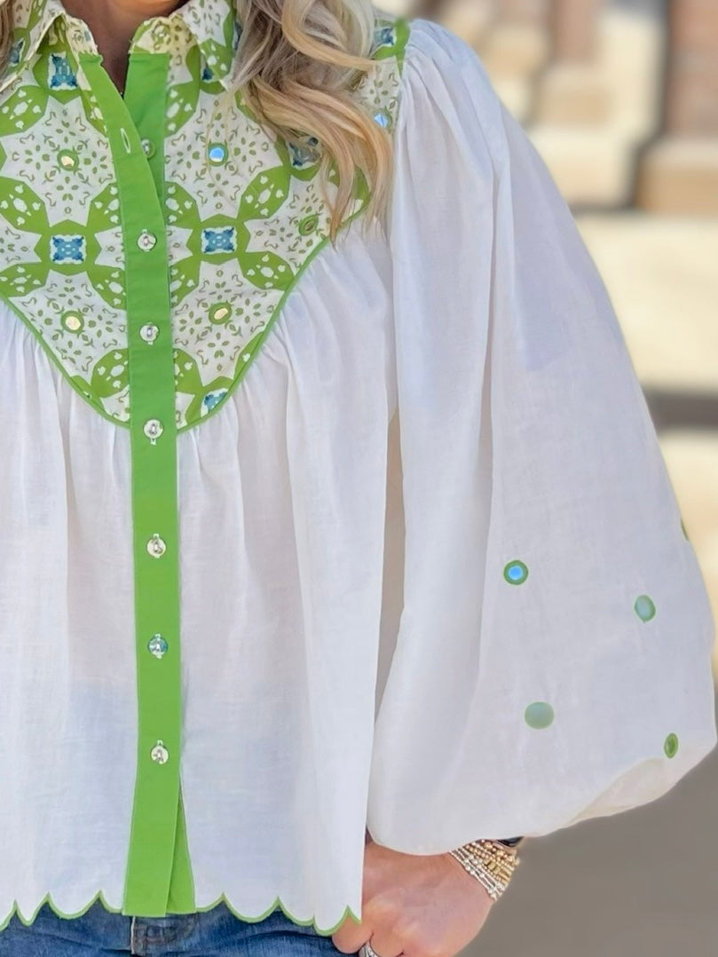 Brooks Avenue Maria Blouse