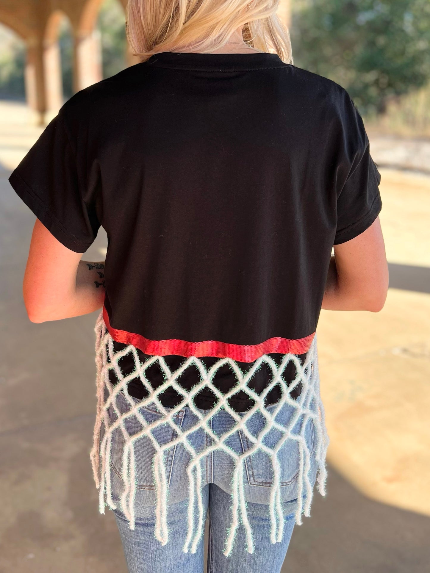 QOS Basketball Net Tee