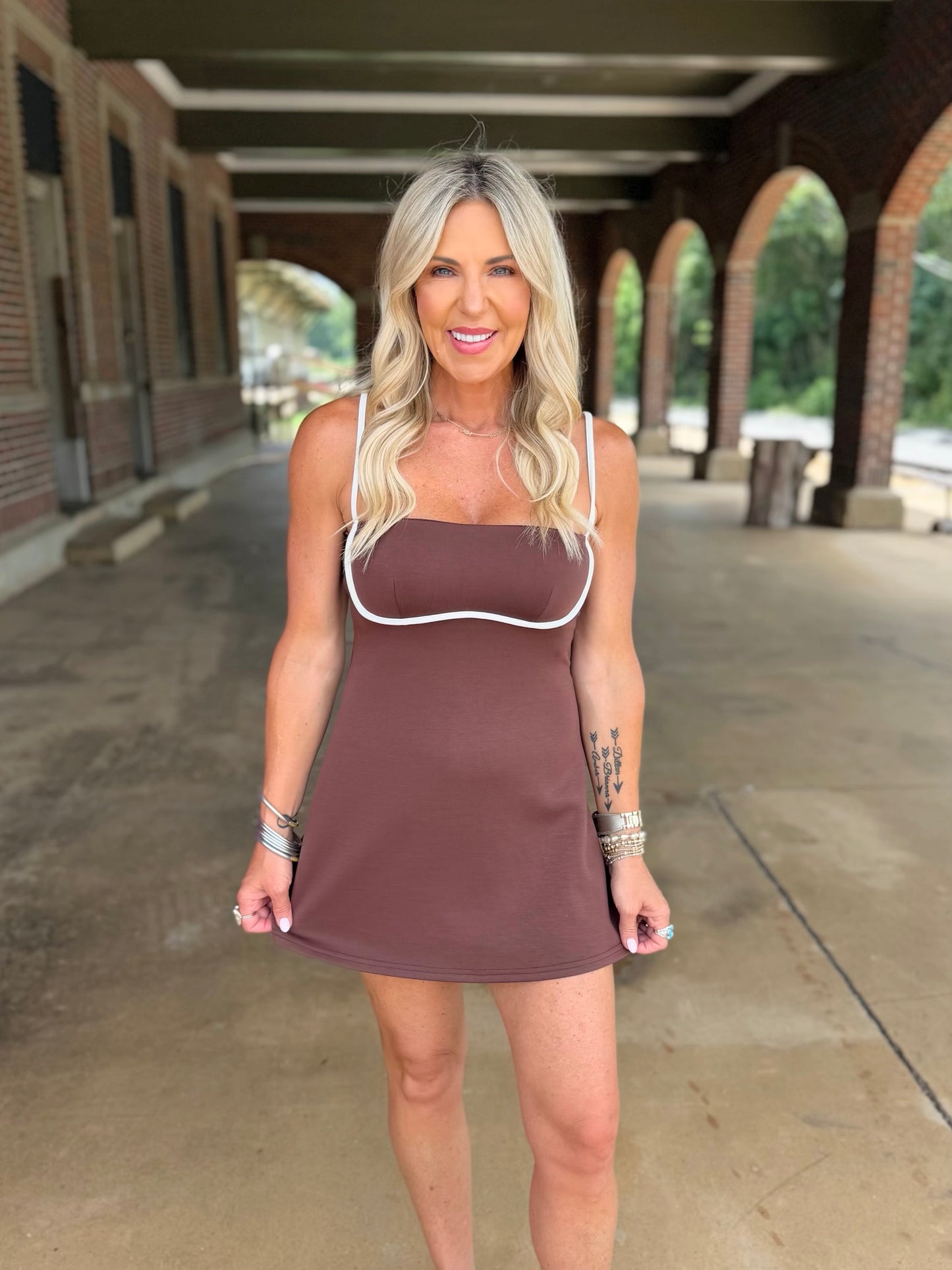 Fall Freestyle Romper Dress
