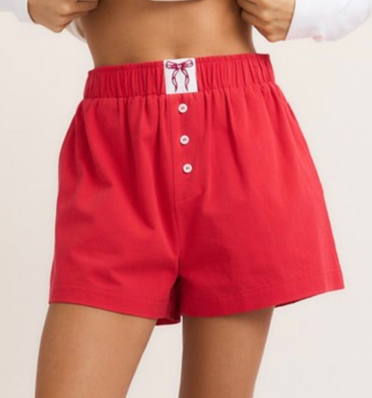 Bow Boxy Shorts