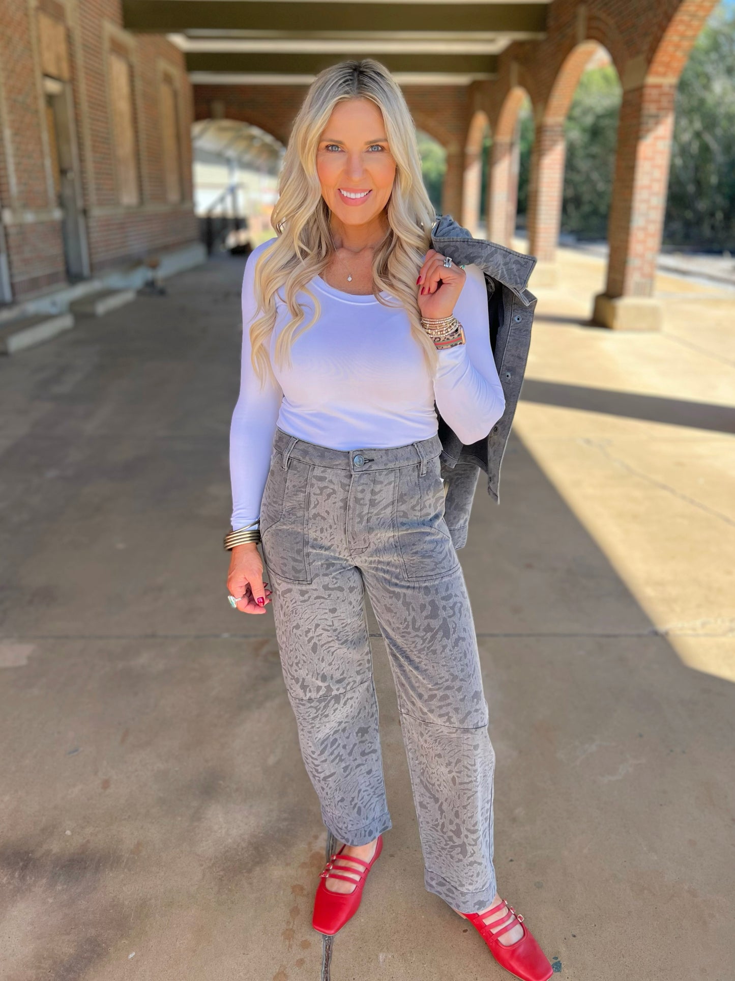 Kut Ashton Wide Leg Barrel