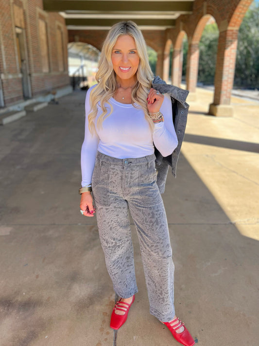 Kut Ashton Wide Leg Barrel