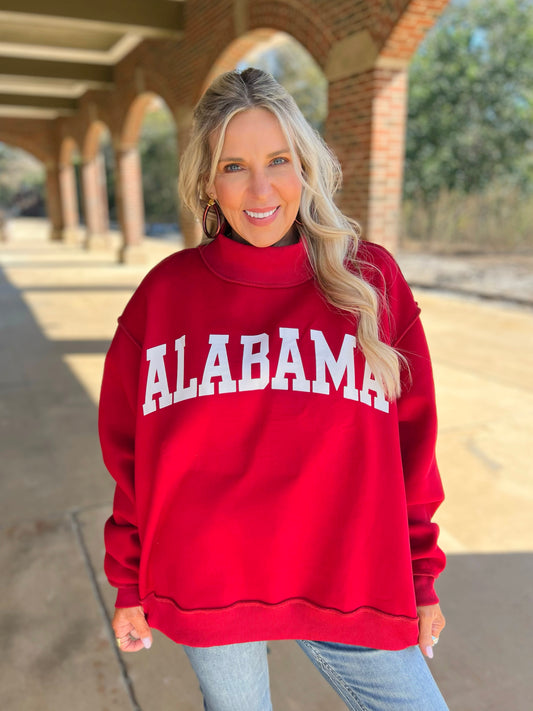 Alabama/AL Reversible Sweatshirt