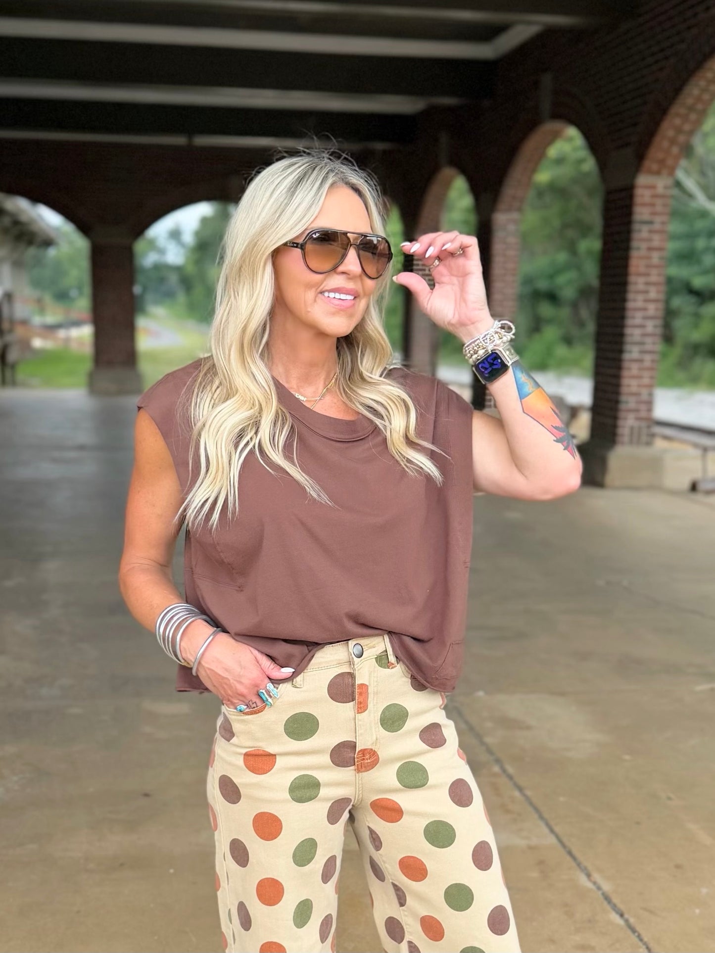 Rylee Round Neck Top