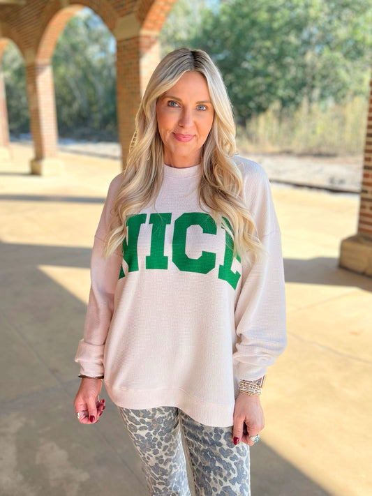 Nice Cloudy Knit Top