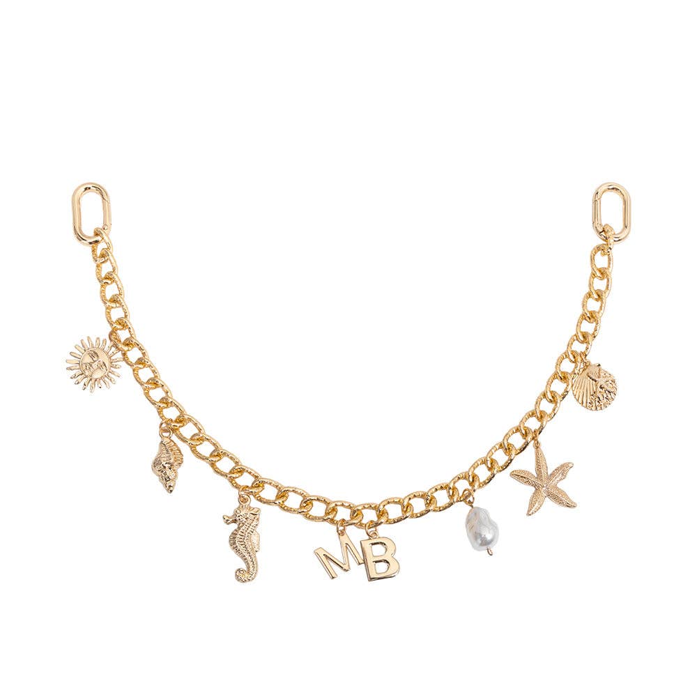 Seaside Chain Bag Charm