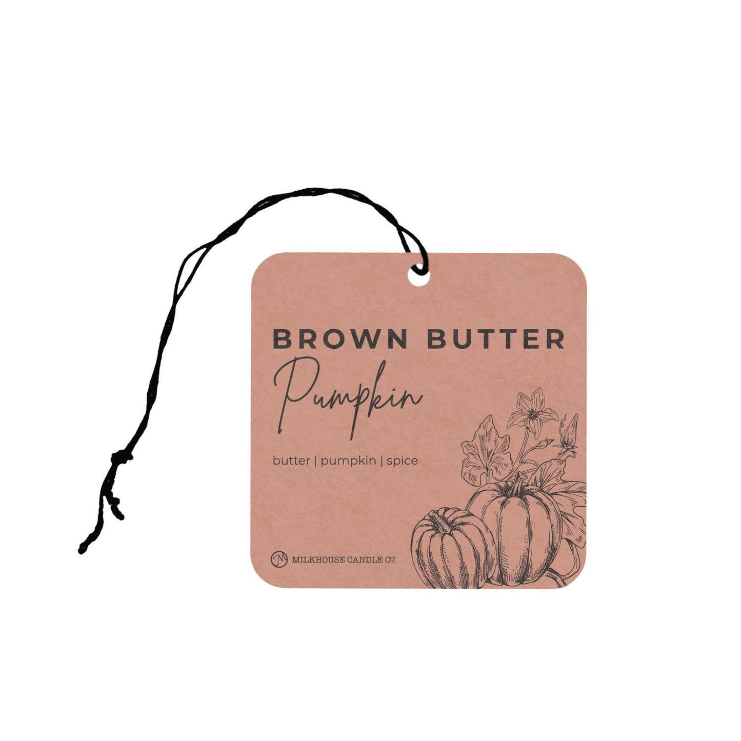 Car Freshener: Brown Butter Pumpkin