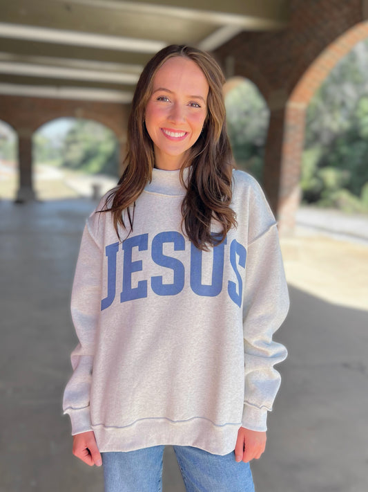 Jesus/God is Good Reversible Sweatshirt