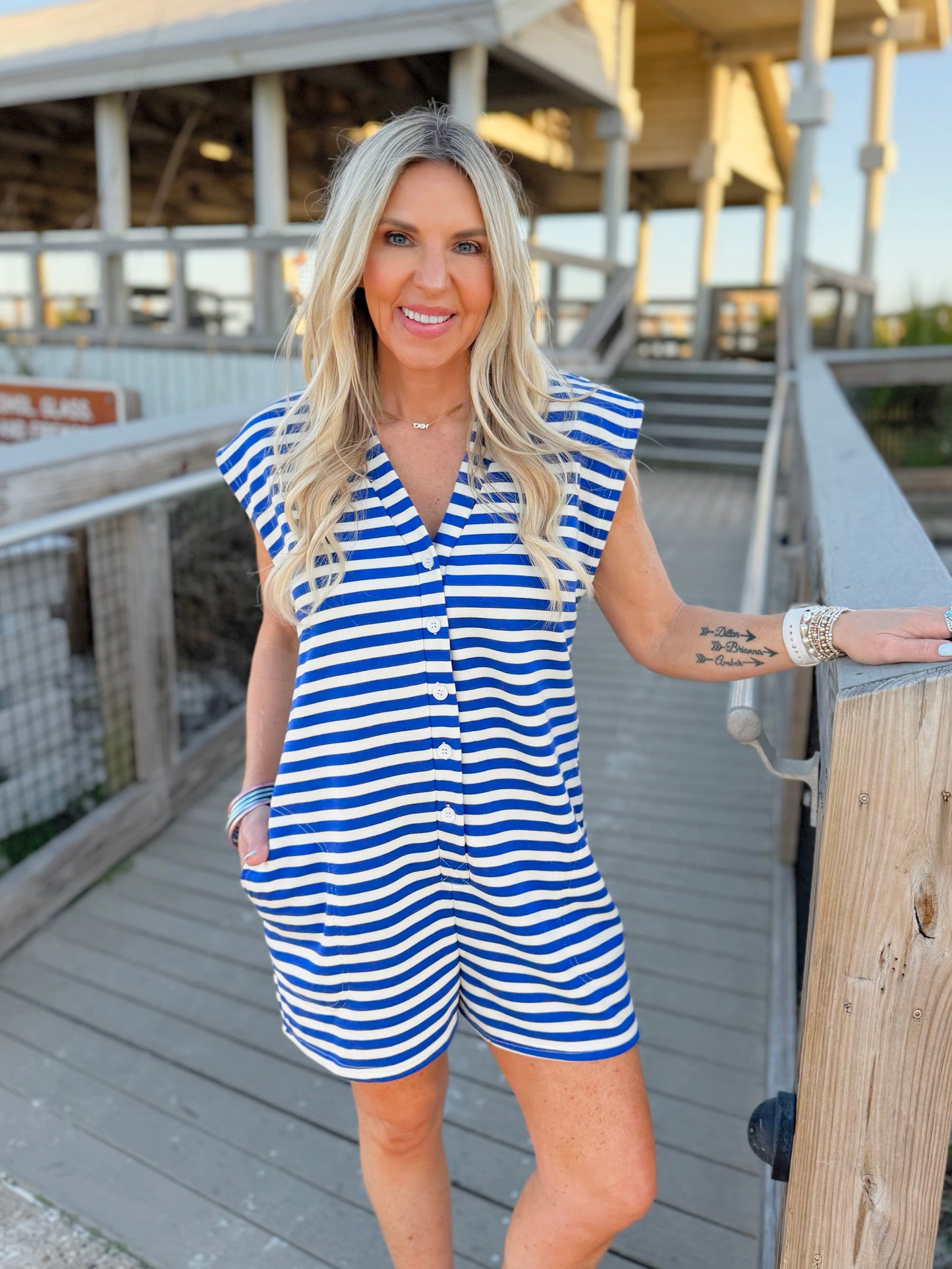 Nautical Romper