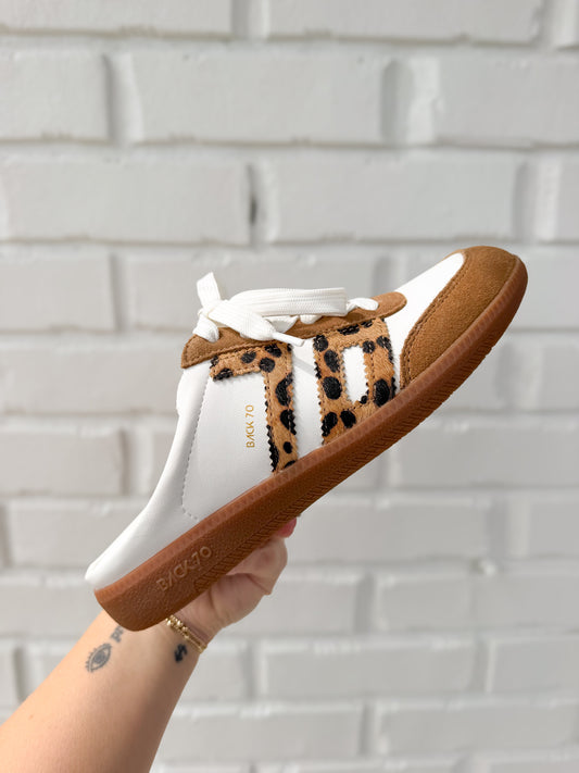 Back 70 Easter in White Leopard