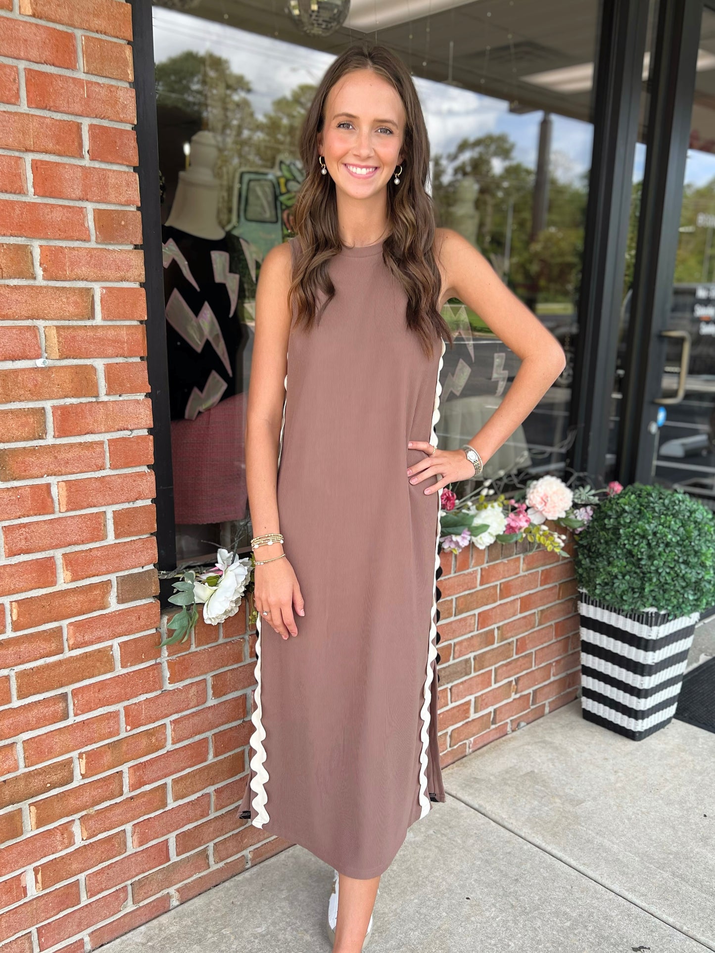 Ric Rac Maxi Dress