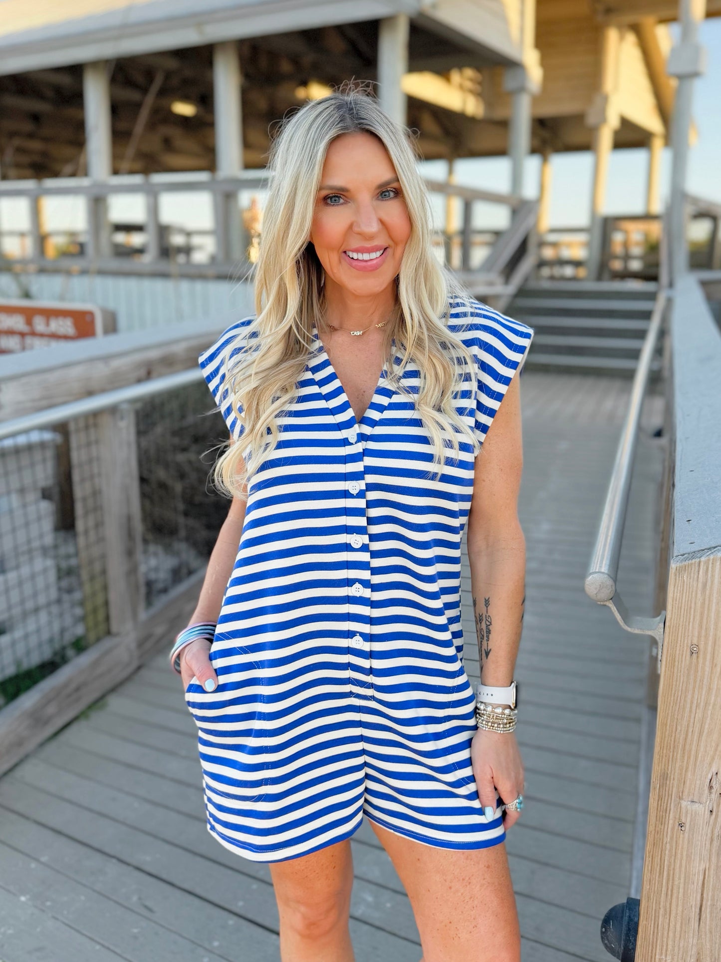 Nautical Romper