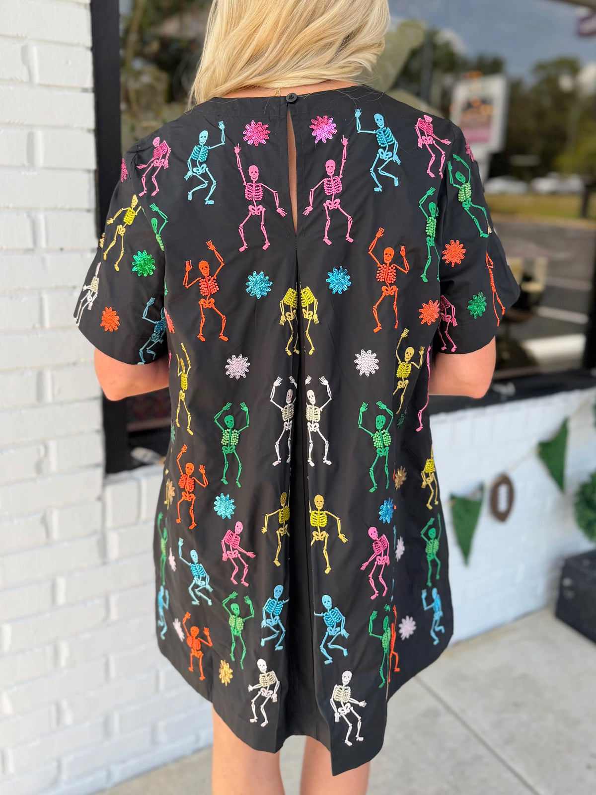 QOS Multi Skeleton Dress