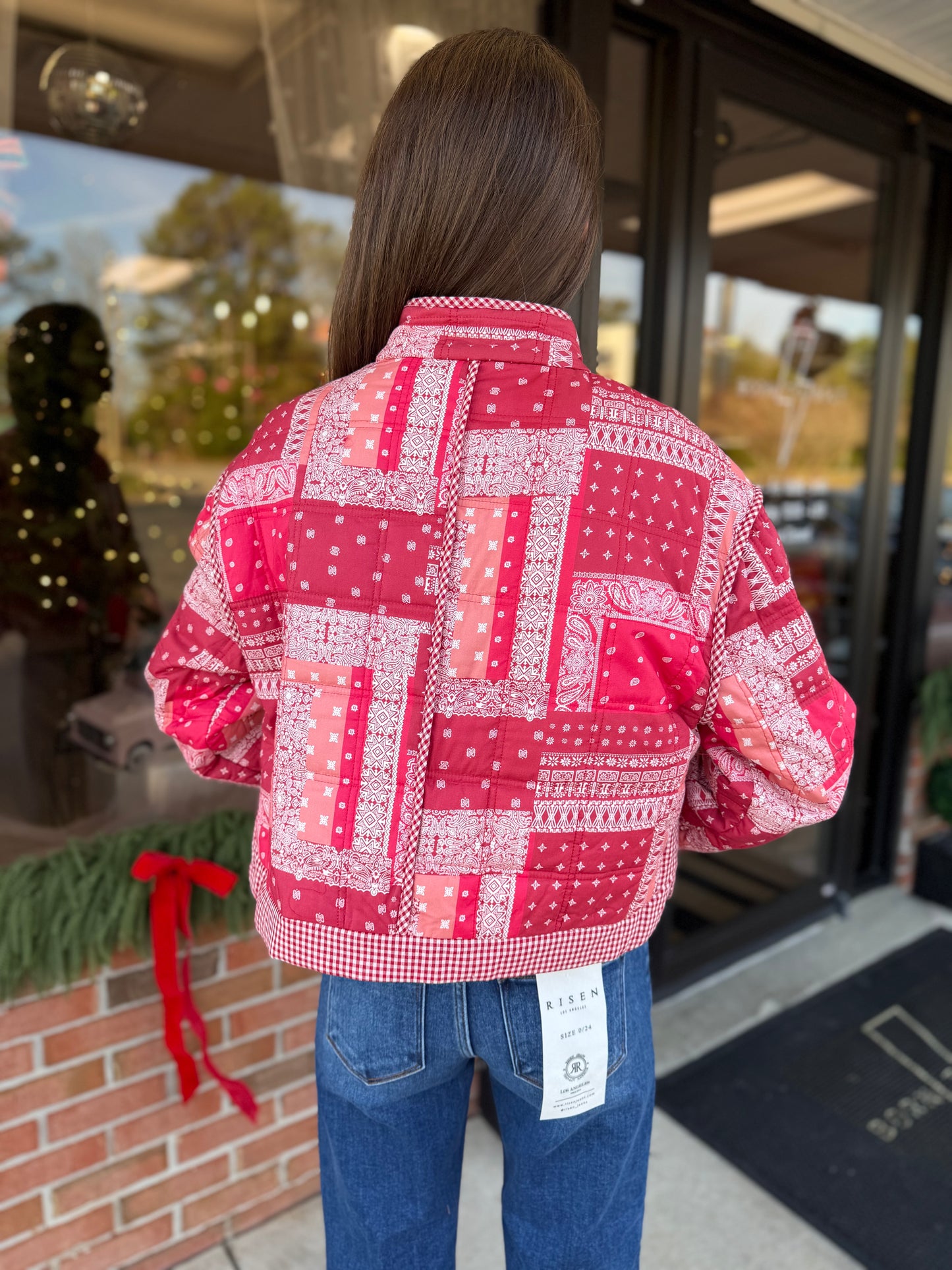 Bandana Patchwork Quilted Jacket