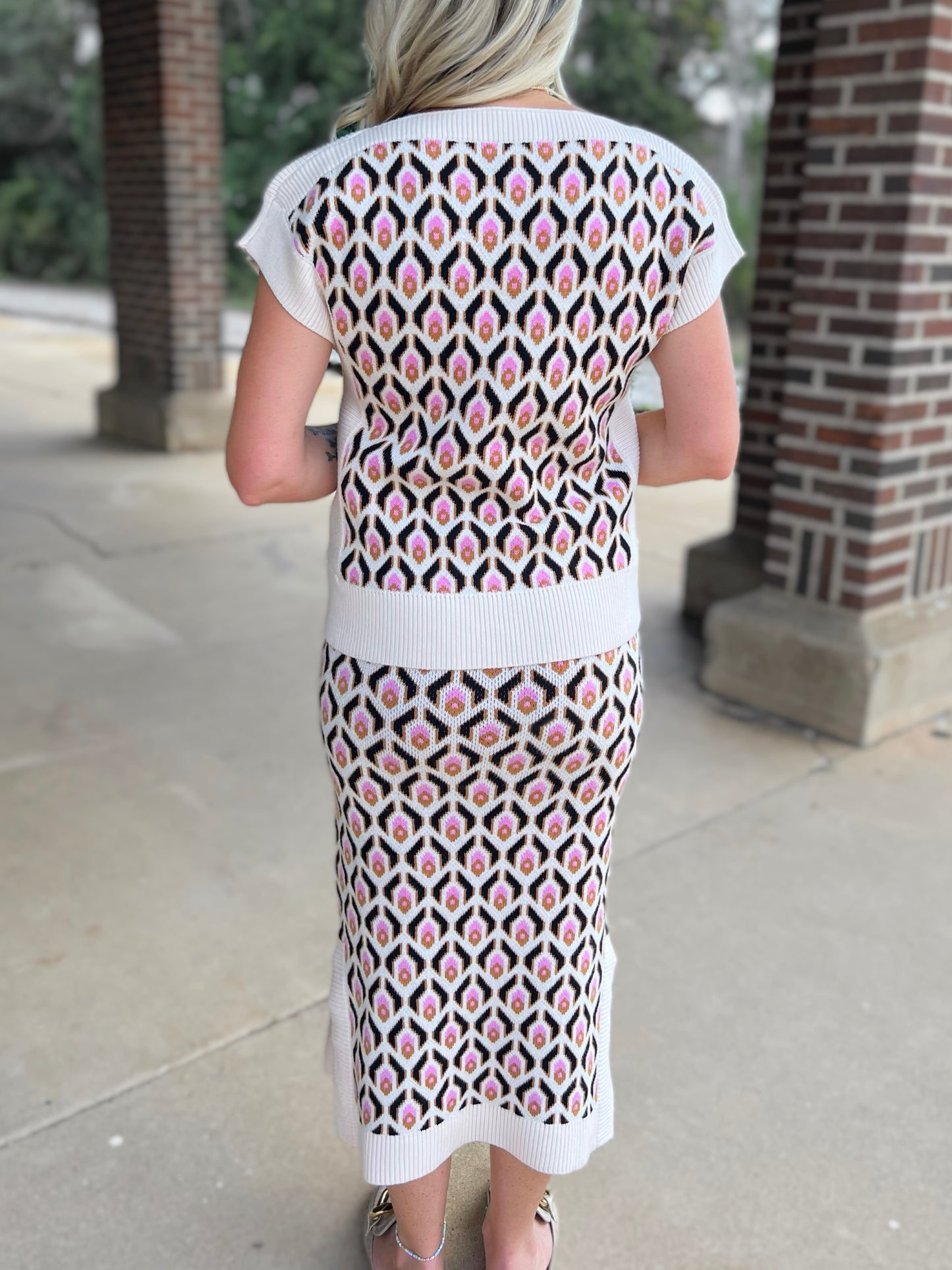 Avenue Knit Skirt Set