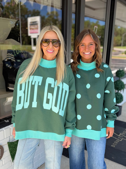 But God Reversible Mockneck