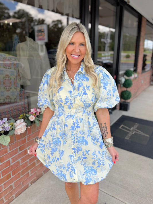 Emily Floral Dress