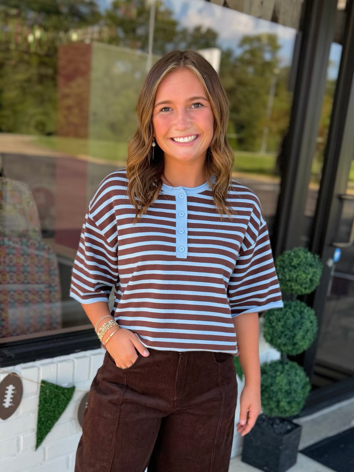 Lennon Stripe Sweater