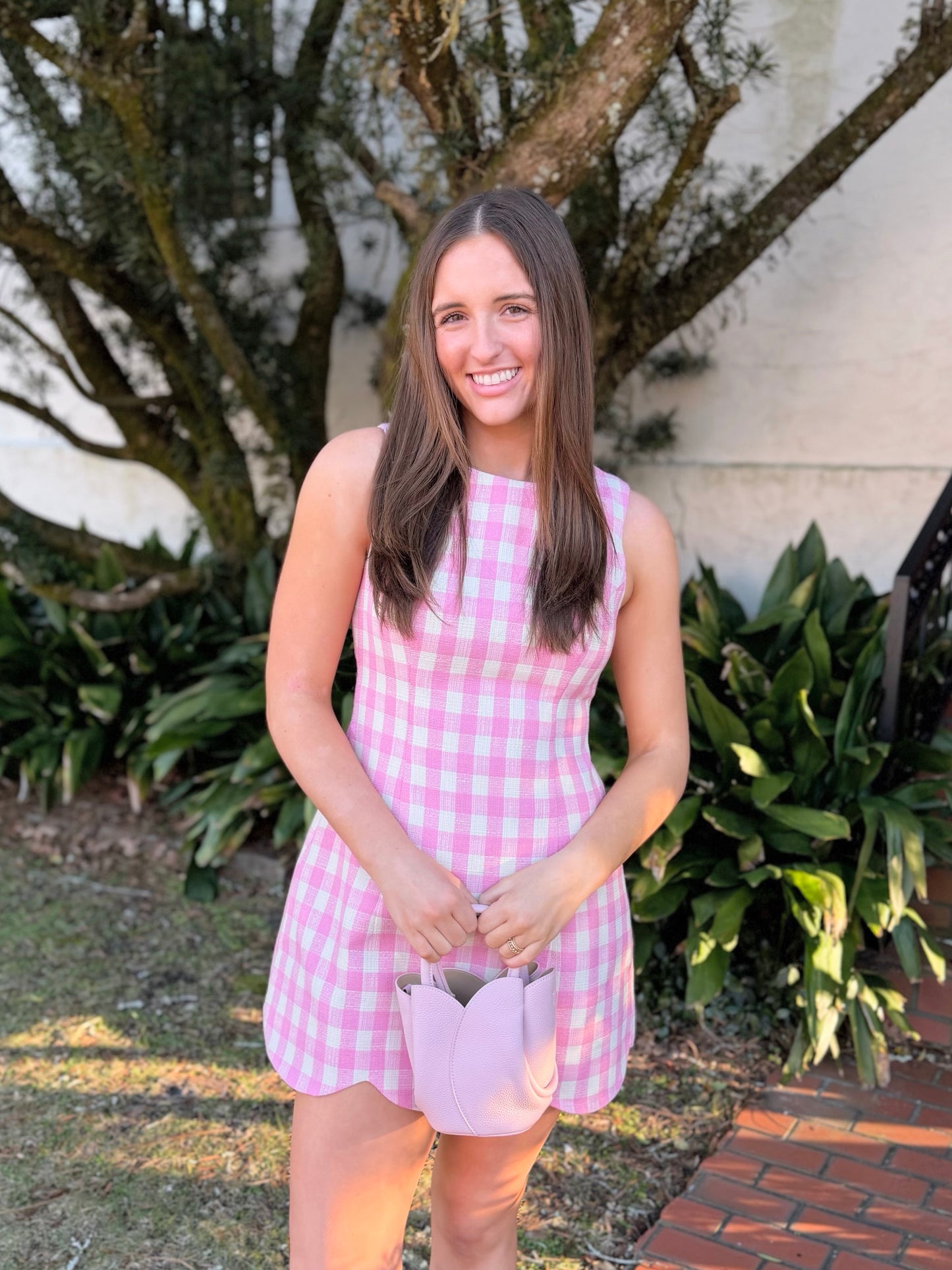 Gingham Mini Dress