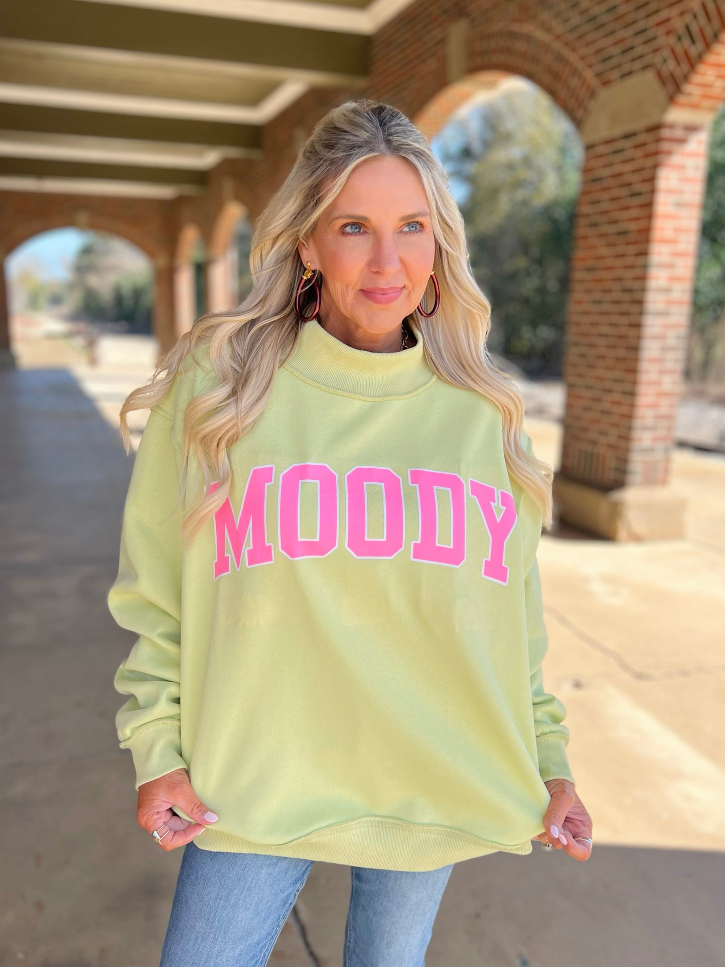 Moody/Bye Reversible Sweatshirt