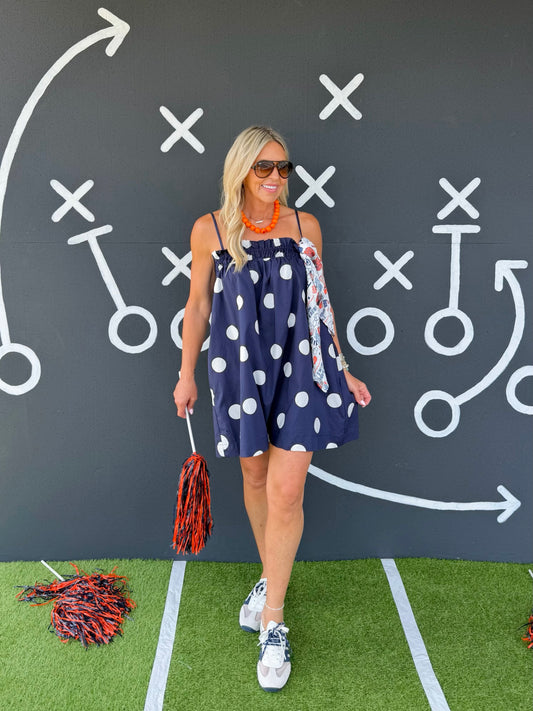 Polka Dot Mini Dress