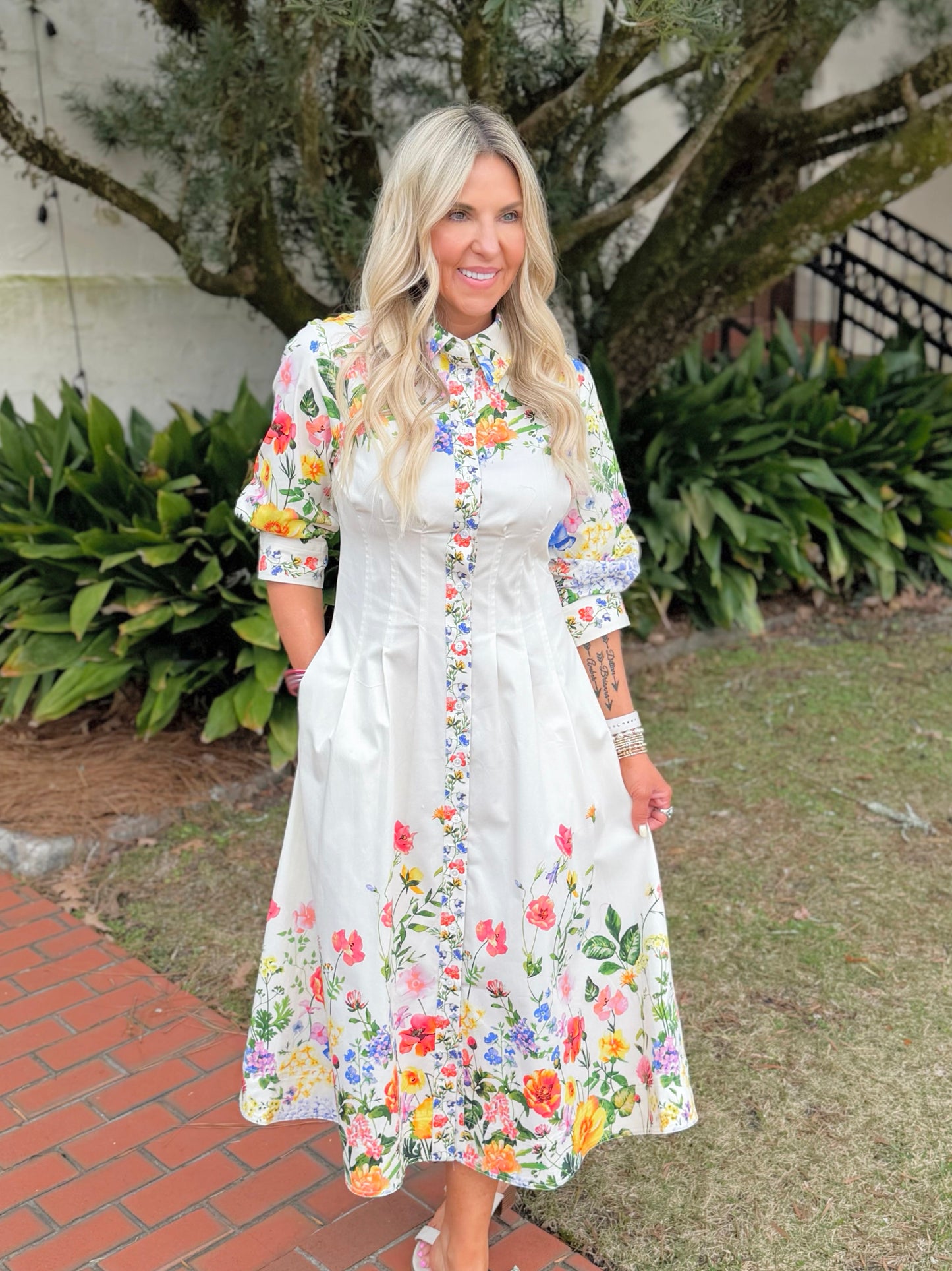 Enchanted Floral Dress