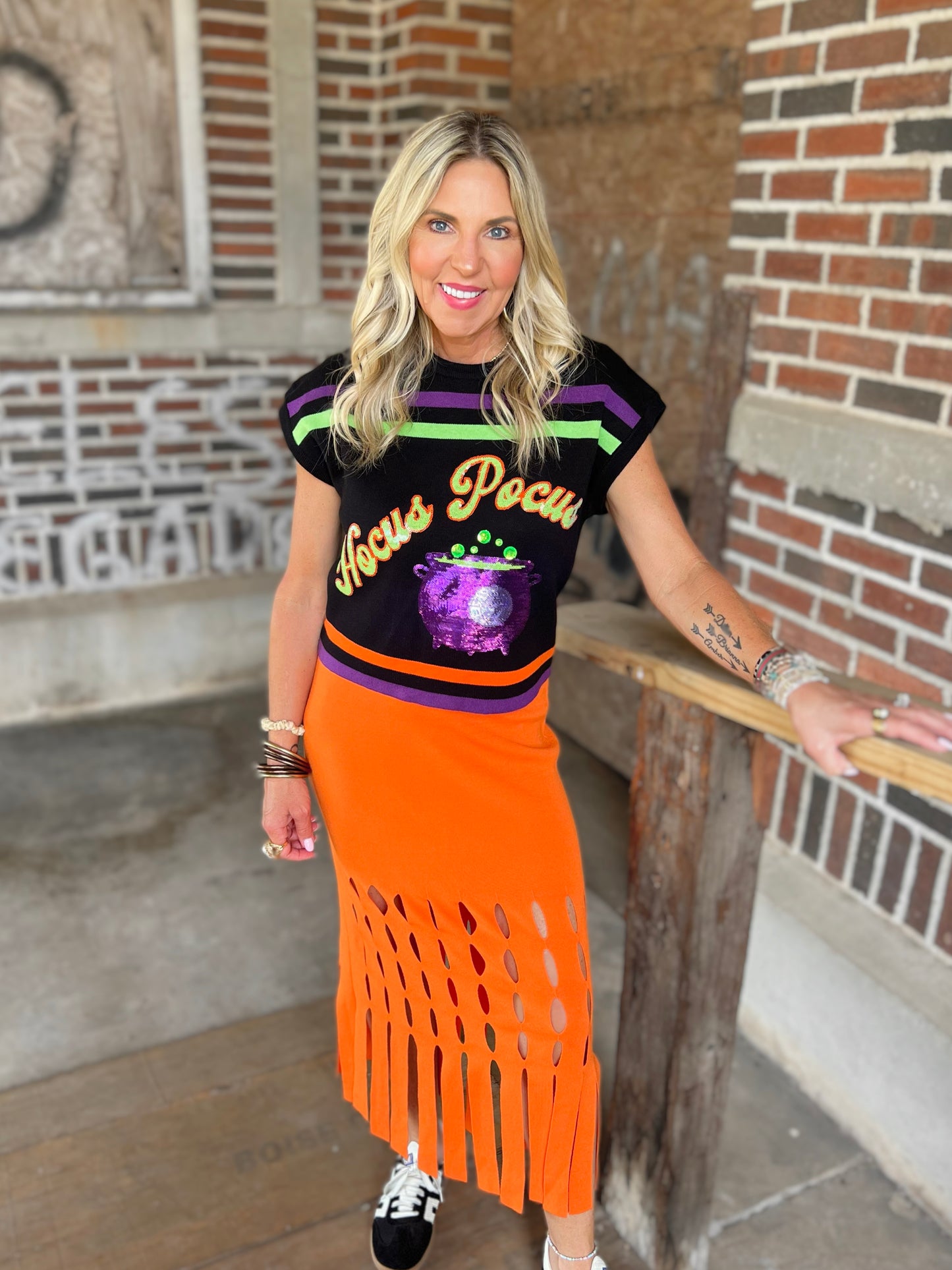 QOS Sleeveless Hocus Pocus Top