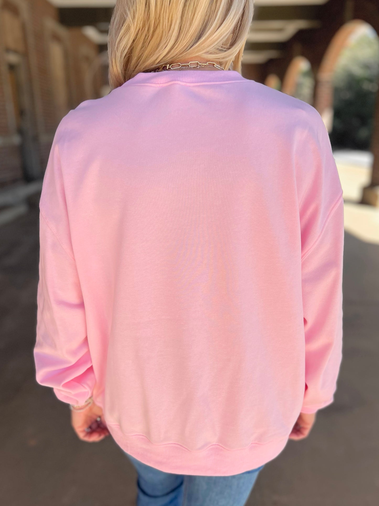 Pearl Bow Sweatshirt