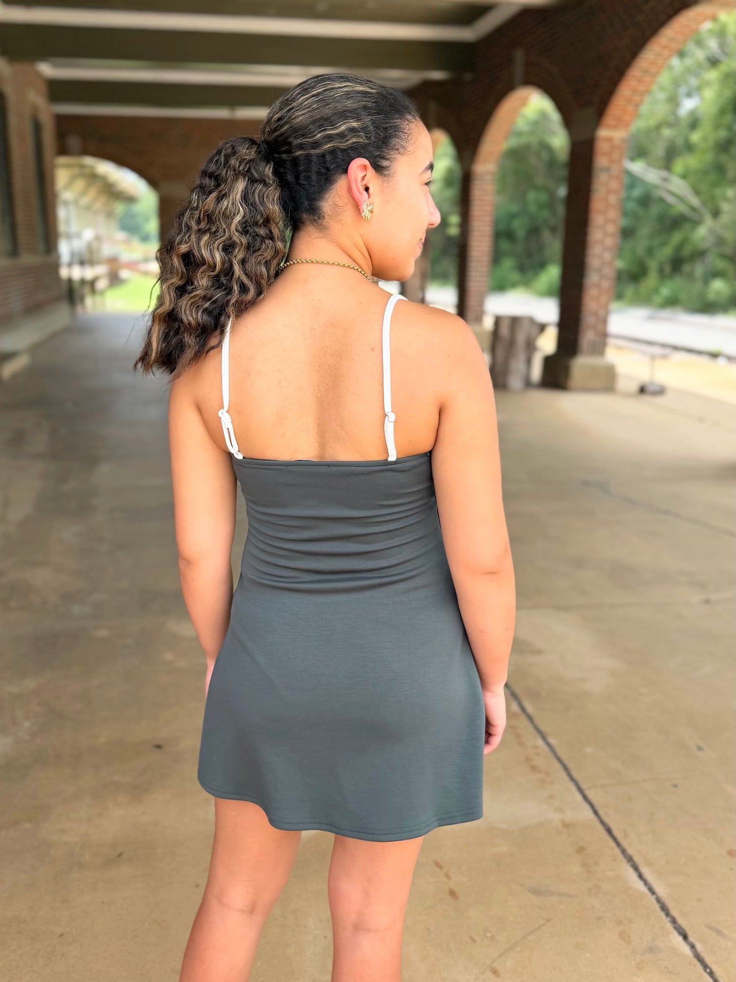 Fall Freestyle Romper Dress