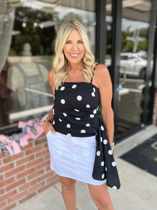 Polka Dot Tube Top