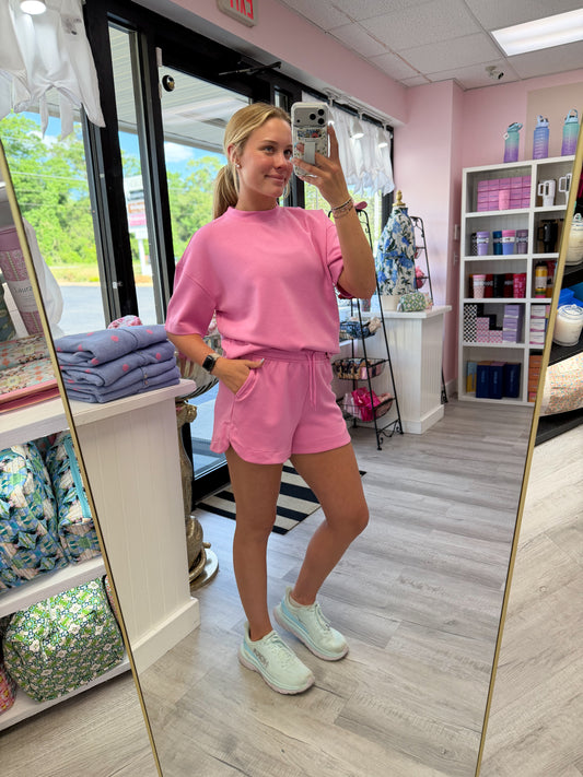 Scuba Top & Shorts Set