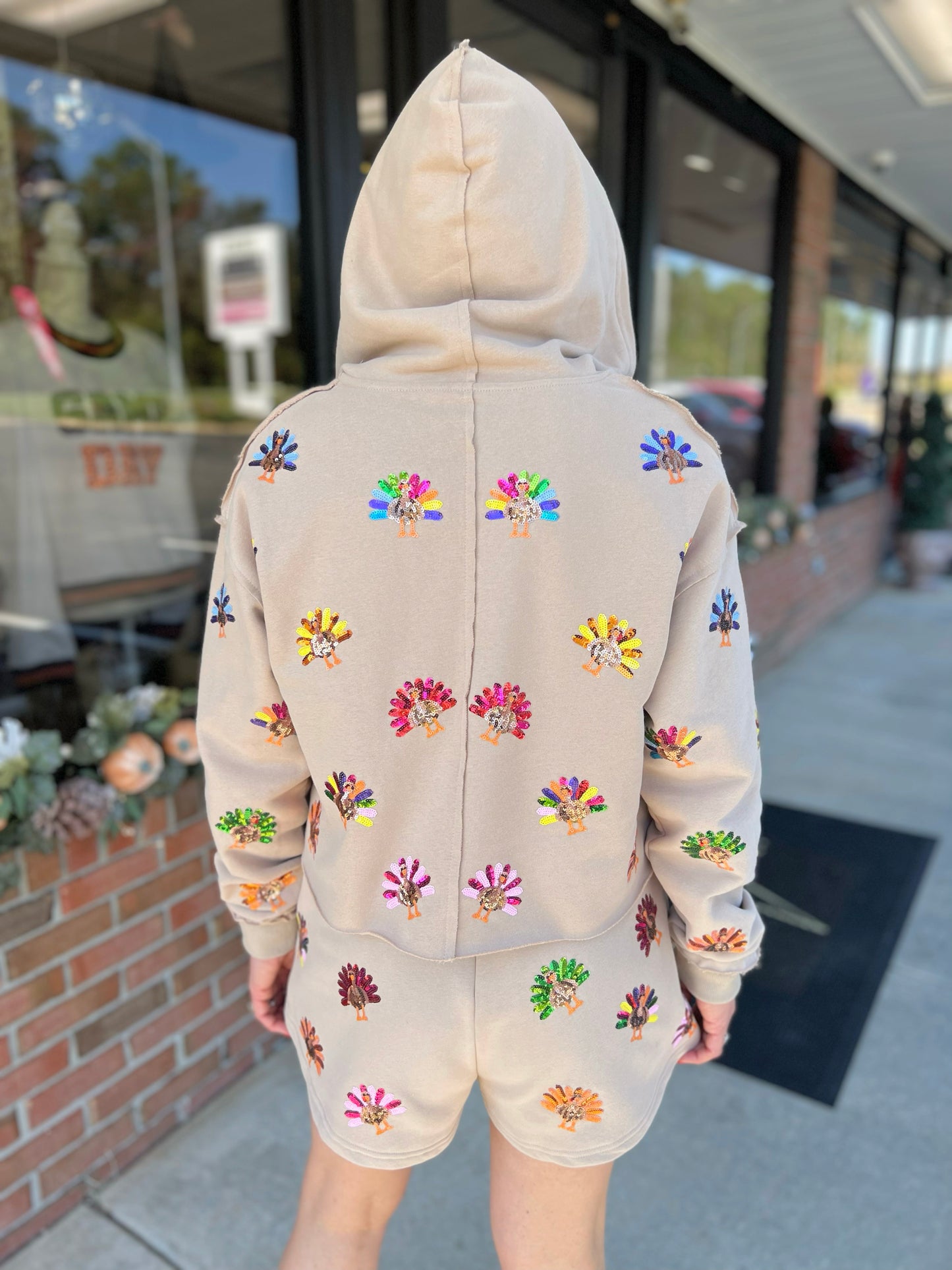 QOS Multi Turkey Hoodie