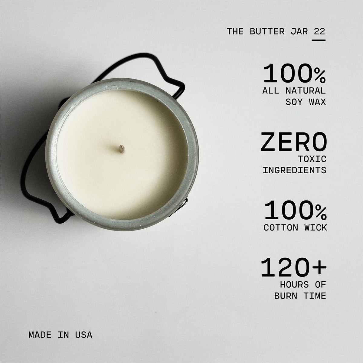 22 oz Butter Jar Candle: Rake, Pile, Leap!
