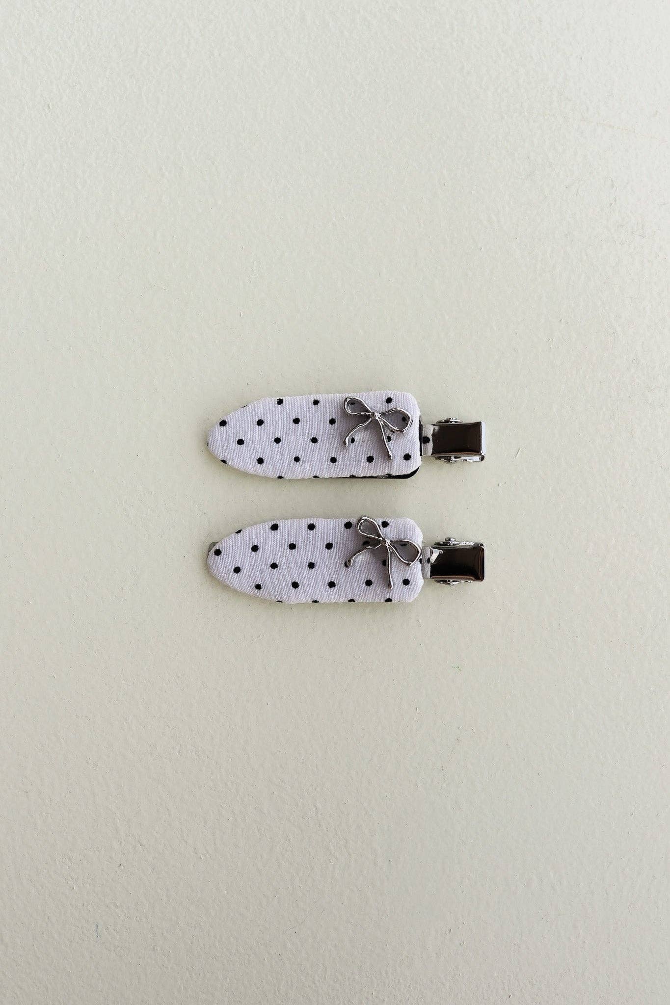 POLKA DOT GRWM CLIP (PACK OF 2)