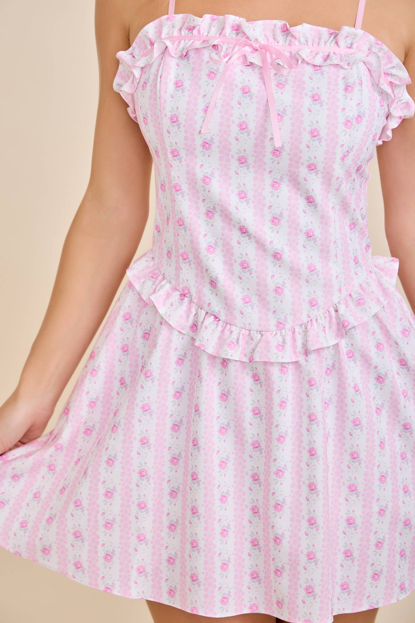 Sweet Garden Romper Dress