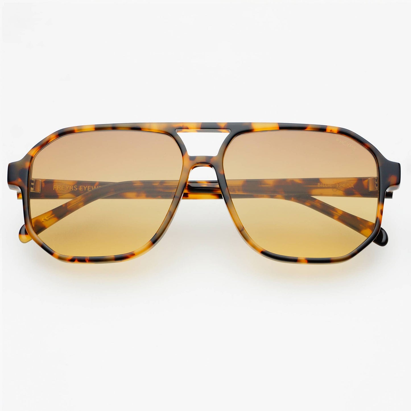 Billie Aviator Sunglasses: Tortoise/Brown