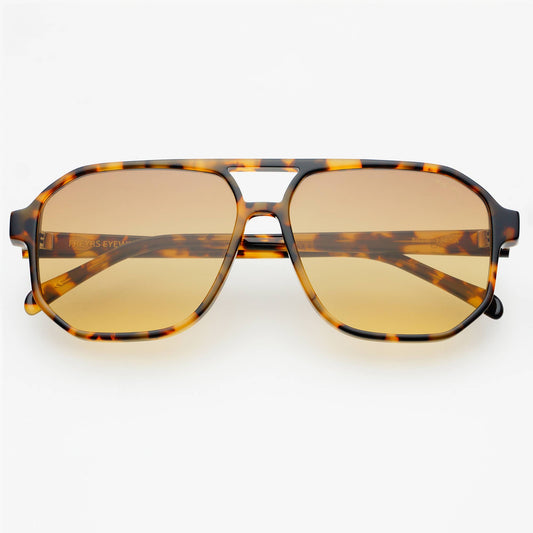 Billie Aviator Sunglasses: Tortoise/Brown