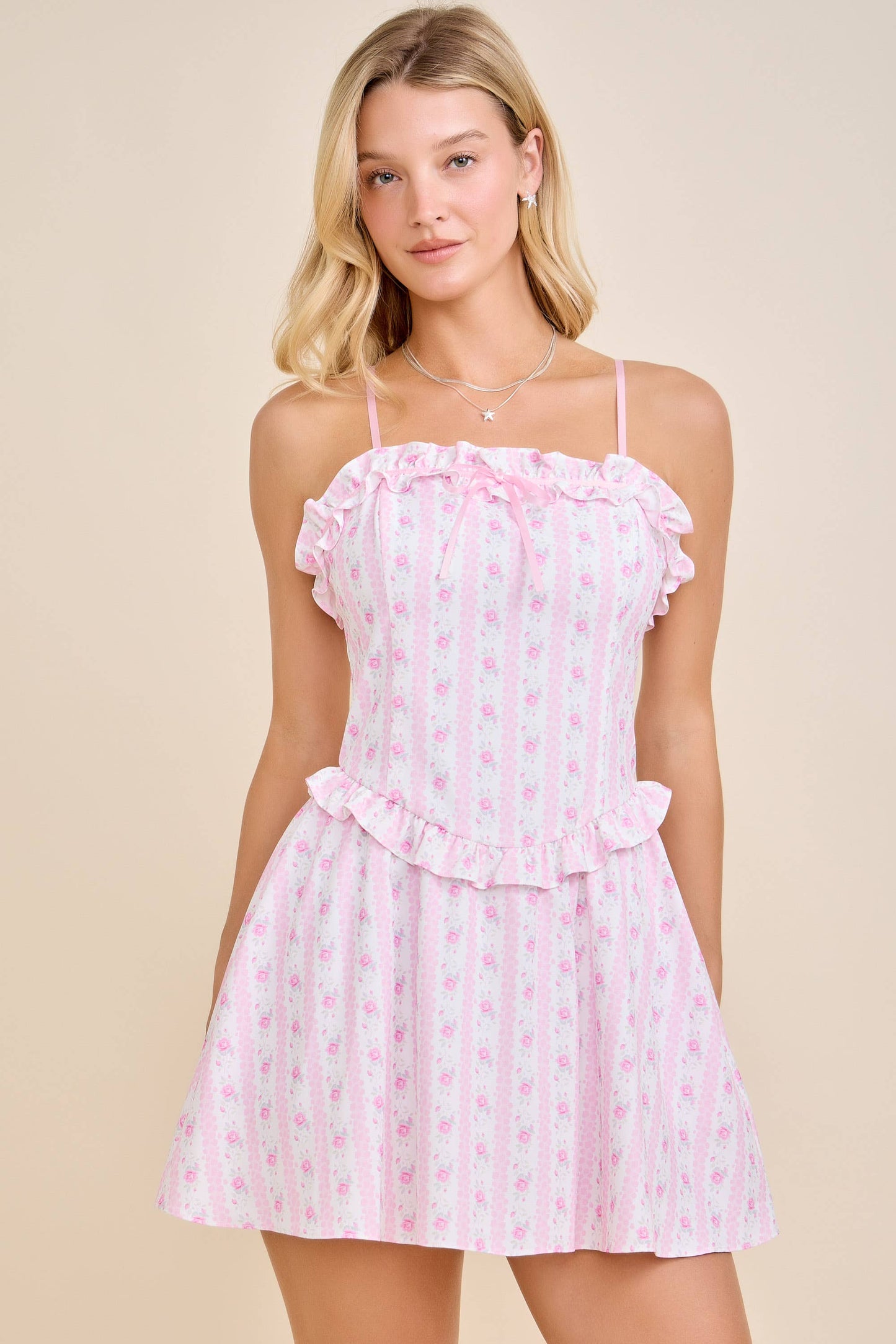 Sweet Garden Romper Dress