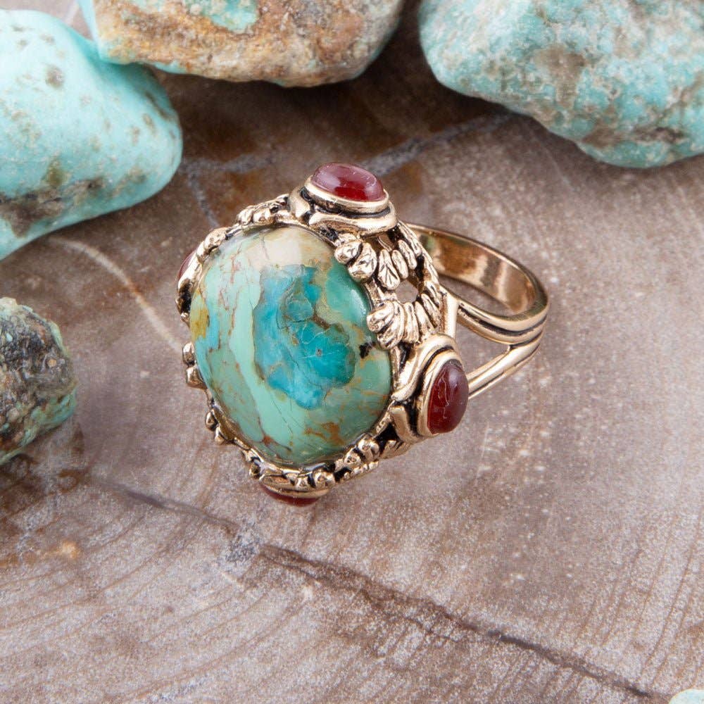 Wilder Turquoise Statement Ring