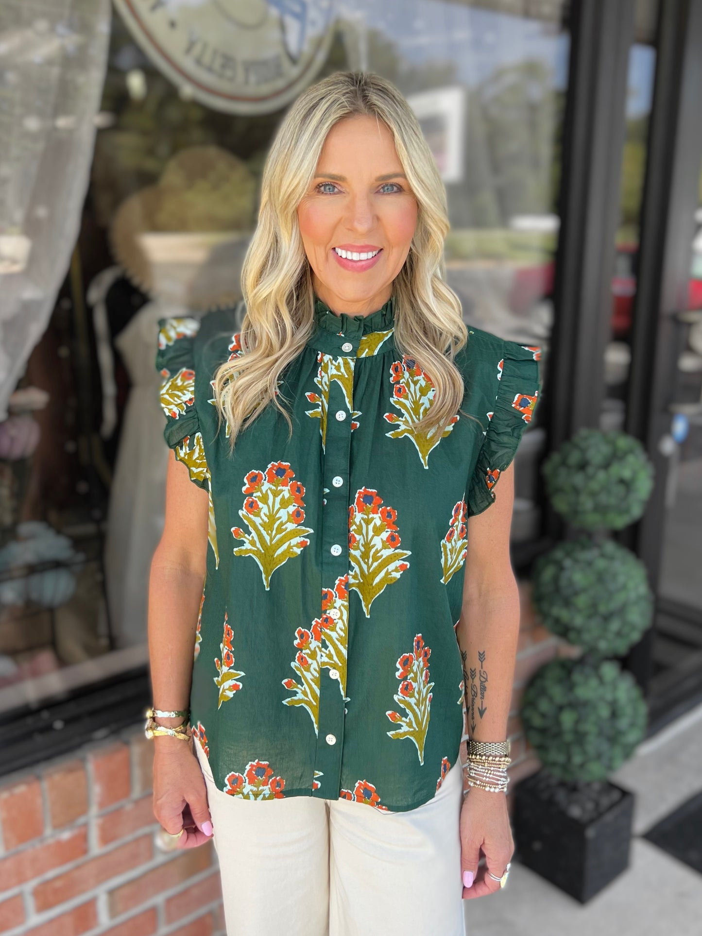 Morgan Floral Top