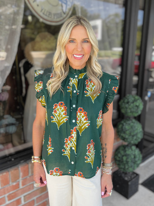 Morgan Floral Top